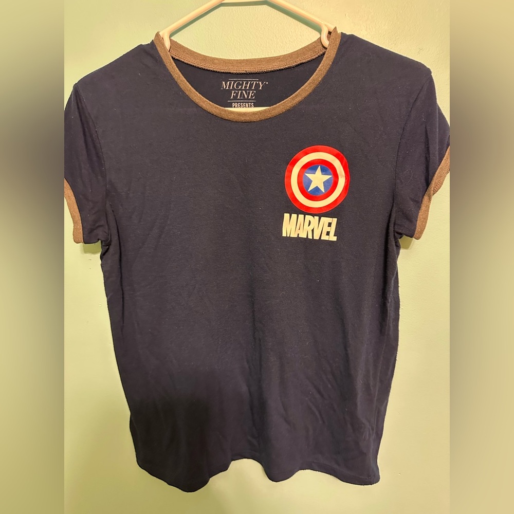 Marvel Captain America Crop Top